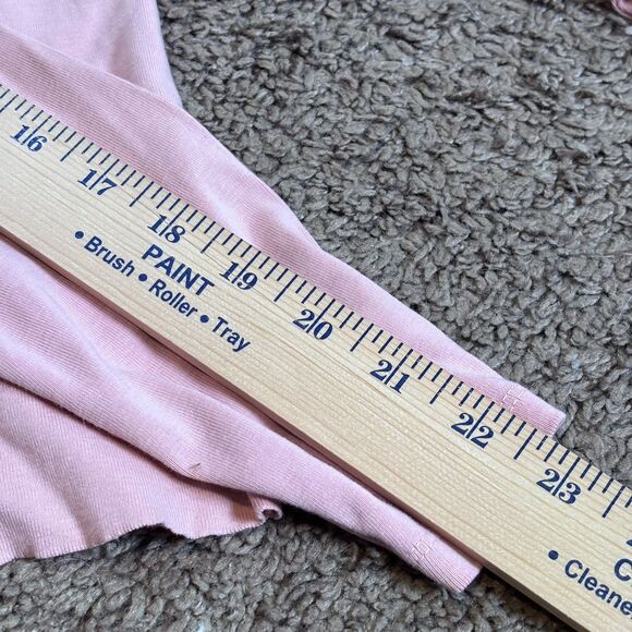 Rowdy Sprout Janis Joplin Rose Long Sleeve Rib Tee in Blush Teen Size 18 (L) - Picture 12 of 16